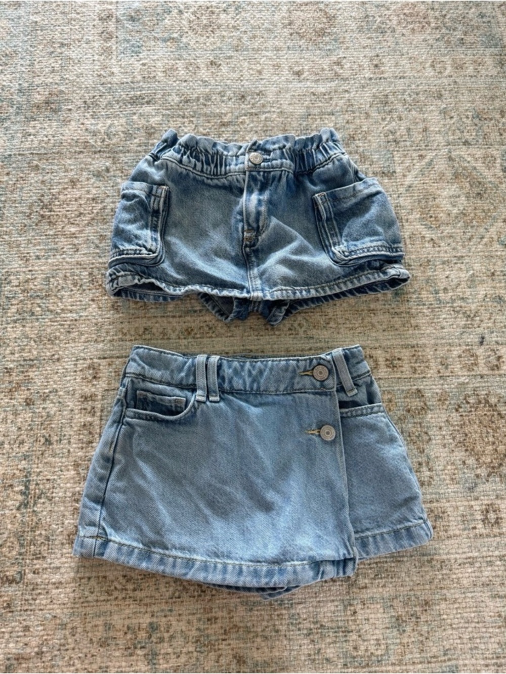 Gap two Toddler girl Jean Skorts 5T